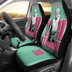 yuji itadori pink style car seat covers jujutsu kaisen anime seat covers