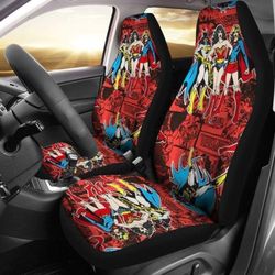 wonder woman dc car seat covers