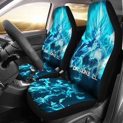 vegeta legend supper saiyan face dragon ball z red car seat covers anime car accessories