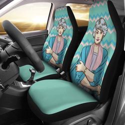 the golden girls smile car seat covers