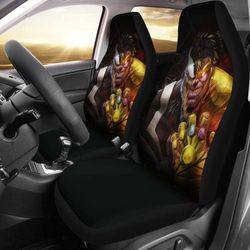 thanos venom car seat covers universal fit