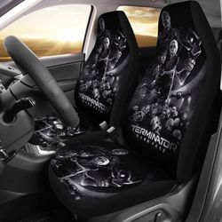 Terminator Dark Fate Art Car Seat Covers Movie Fan Gift