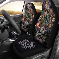 supernatural car seat covers american tv series
