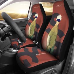 satoru gojo style jujutsu kaisen car seat covers anime seat covers car accessories