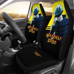 satoru gojo style jujutsu kaisen car seat covers anime car accessories 2024