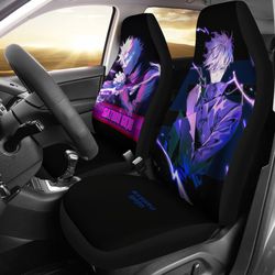 satoru gojo mix style jujutsu kaisen car seat covers anime car accessories 2024