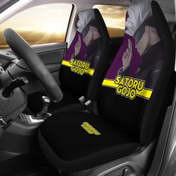 satoru gojo jujutsu kaisen car seat covers anime seat covers car accessories