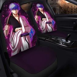 sakata gintoki gintama car seat covers