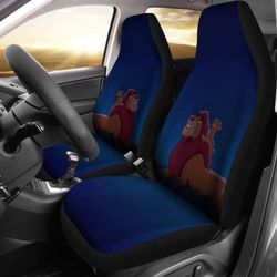 mufasa simba lionking car seat covers