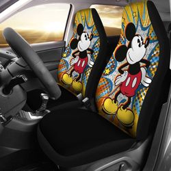 mickey poster seat covers amazing gift ideas 2024