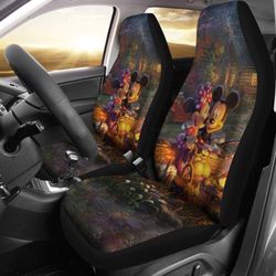 mickey love minnie car seat covers disney cartoon