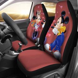 mickey and minnie mouse disney cartoon car seat covers