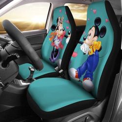 mickey and minnie car seat covers disney cartoon fan gift