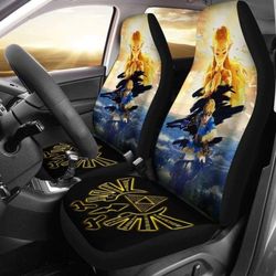legend of zelda breath of the wild car seat covers