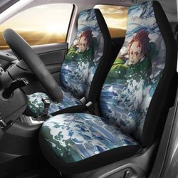 kimetsu no yaiba tanjiro kamado anime car seat covers