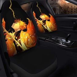 kimetsu no yaiba car seat covers