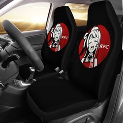 kfc logo anime girl seat covers amazing gift ideas 2024