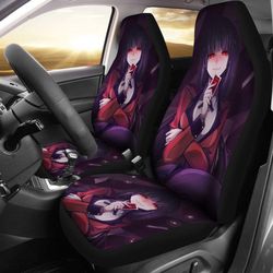 kakegurui jabami yumekoanime fan gift car seat covers