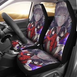 kakegurui jabami yumeko anime art car seat covers