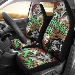 joker villains car seat covers suicide squad movie