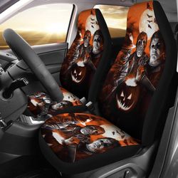 jason voorhees freddy krueger michael myers horror car seat covers