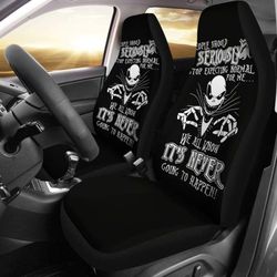 jack skellington car seat covers