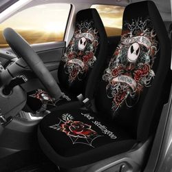 jack skellington car seat covers