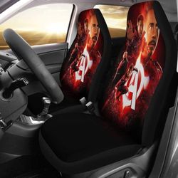iron man spider man car seat covers