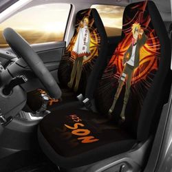 his father his son naruto car seat covers