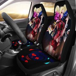 harley quinn car seat covers
