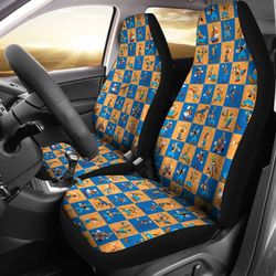 goofy pattern car seat covers