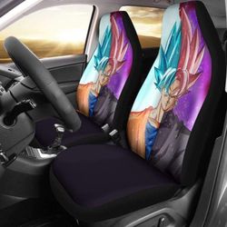 goku vs black goku dragon ball car seat covers