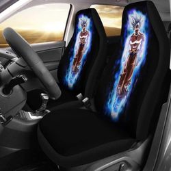 goku ultra instinct car seat covers