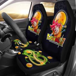 goku super saiyan god shenron dragon ball anime car seat covers