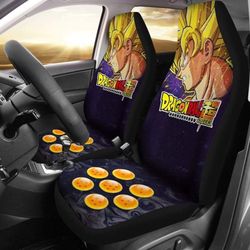 goku super saiyan 2 dragon ball anime car seat covers