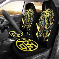 goku super saiayn 3 car seat covers