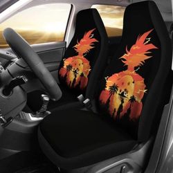 goku sunset car seat covers
