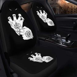 full metal alchemist brotherhood car seat covers