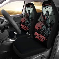 friday the 13th jason voorhees nothing this evil never dies car seat covers