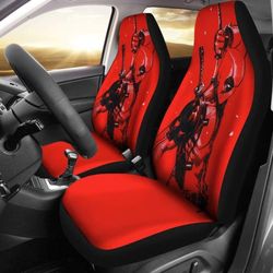 deapool car seat covers
