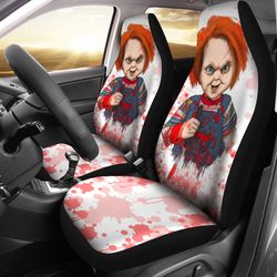 chucky blood horror halloween car seat covers chucky horror film car accesories