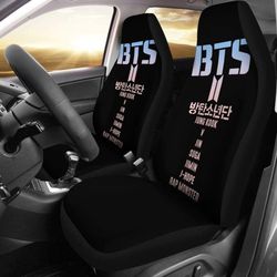 bts car seat covers