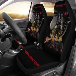 art terminator dark fate car seat covers movie fan gift