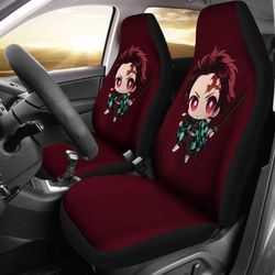 anime tanjiro kamado car seat covers kimetsu no yaiba