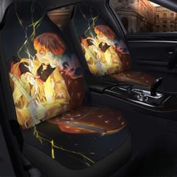 agatsuma.zenitsu demon slayer anime 2024 seat covers amazing gift ideas 2024
