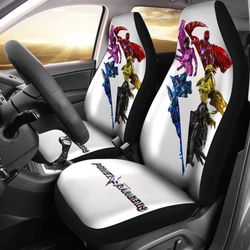 teen heroes to the rescue sanban's power rangers car seat covers