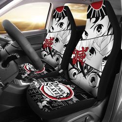 kimetsu no yaiba demon slayer car seat covers manga mixed anime