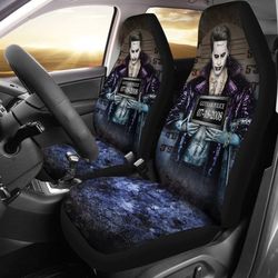 joker gotham police dc comics car seat covers
