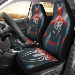 homecoming back of spiderman car seat covers