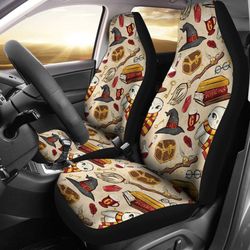 helga hufflepuff harry potter pattern car seat covers